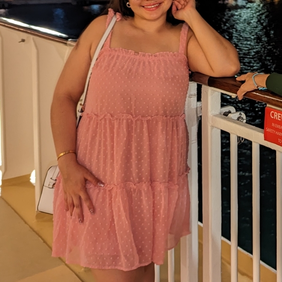 Flowy Ribbon Dress - Picture 2 of 5